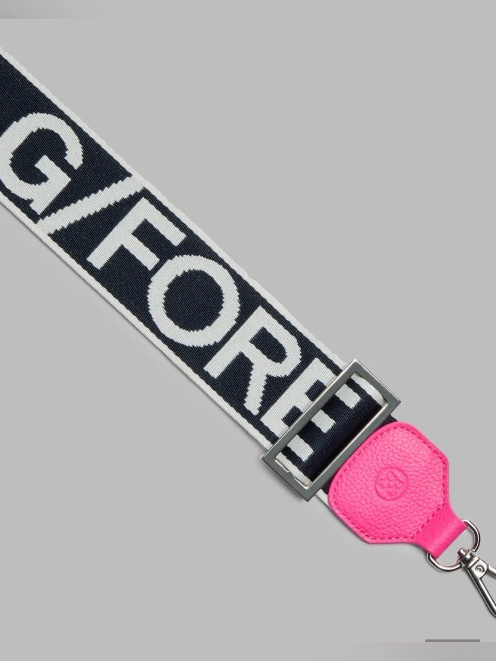 G/Fore Pray for Birdies Pink & Cream Canvas Tote Bag - Picture 3 of 8